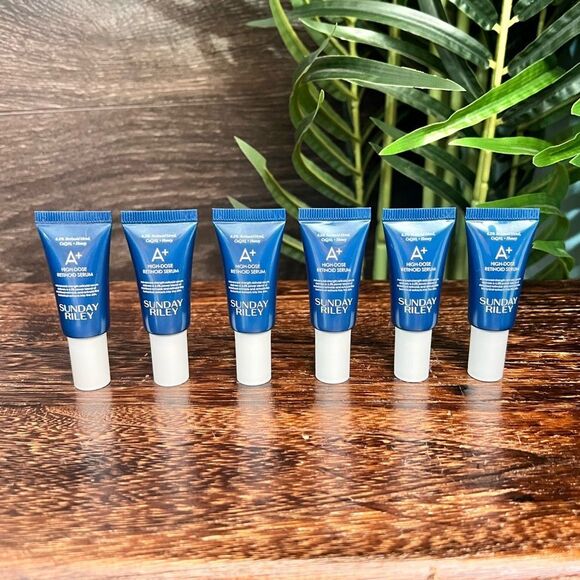 Bundle 6 -Sunday Riley A+ Retinoid Serum - 5 ml each = Full Size $85 Retail. New - Picture 1 of 11